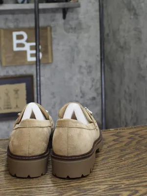 NWT Journee Collection Comfort Foam Jessamey Platform Loafers Taupe Brown 7.5M thumbnail 5