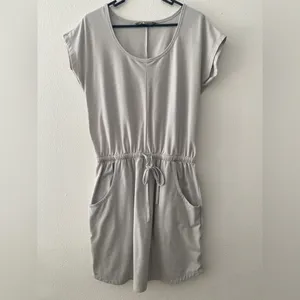 The North Face Striped Blouson Dress Womens‎ Size S/P Waist Tie Short Sleeve thumbnail 5