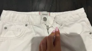 BDG Urban Outfitters White Denim Skirt thumbnail 4