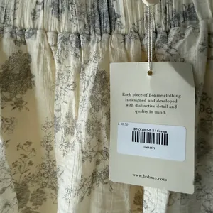 Blu Pepper Bohme Elegant Cream and Gray Maxi Skirt thumbnail 5
