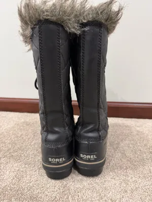 Sorel Tofino II Waterproof Insulated Lace Faux Fur Winter Boots Women Size 8.5 thumbnail 4