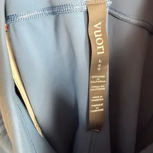 Vuori Women Blue Daily Jogger High Rise Drawstring Activewear Pants Size L thumbnail 4