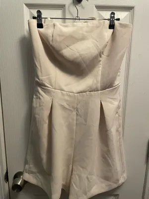 TJ Maxx Cream Romper thumbnail 2