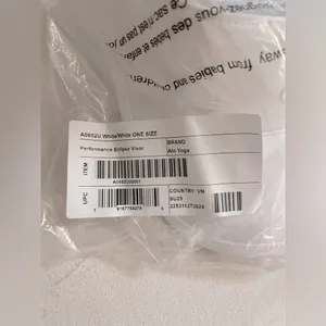 ALO Yoga NWT Performance Eclipse Visor White thumbnail 5