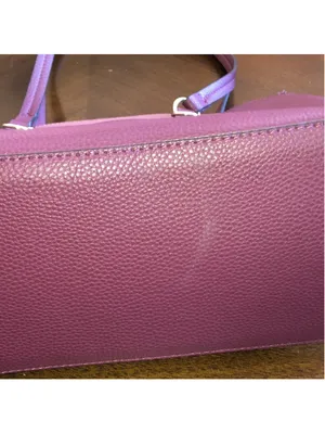 Nanette Lepore Burgundy Maroon Shoulder Bag Classic Handbag Purse thumbnail 13