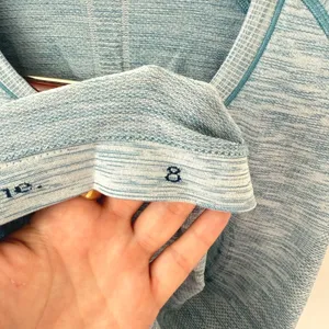 Lululemon Women's Swiftly Tech Short Sleeve‎ Scoop Heathered Tofino Teal Sz 8 thumbnail 9