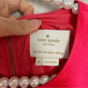 Kate Spade Hot Pink Structured Bubble Dress Size 12 thumbnail 7