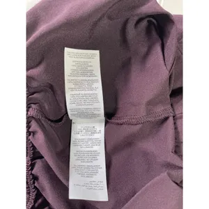 Gymshark Womens Training Shorts Purple Plum Elastic Waist Pockets Size L thumbnail 6