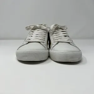 Diane Von Furstenberg Tess 9 Lace Up‎ Sneakers Gold & Red Stripe & Floral Design thumbnail 12