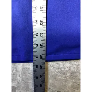 Figs Technical Collection Womens Royal Blue V-Neck Scrub Top FW1100 XS thumbnail 4