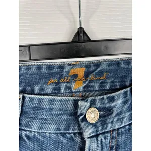 7 For All Mankind The A Pocket Blue Denim Bootcut 5 Pocket Design Size 29 thumbnail 7