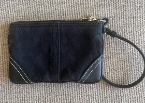 Coach 90s signature wristlet thumbnail 1