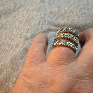Silver Women's Ring Set NWT thumbnail 3