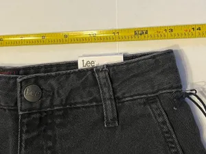 Lee Sz 26 Lyocell Blend Heritage Wide Leg Baggy Denim Pants‎ Jeans High Rise thumbnail 10