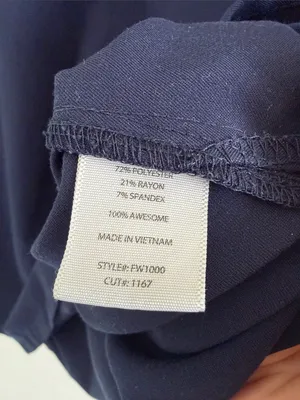 FIGS Slim Fit Scrub Top XS Navy Blue Casma Three Pocket Technical Collection thumbnail 4