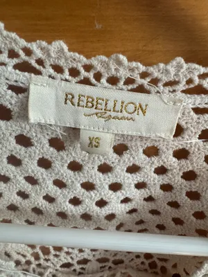 Crochet top White Size XS thumbnail 2