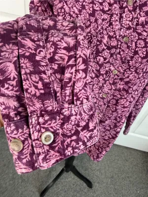 In Good Company Sz L Floral Corduroy Button Down Shirt Cotton NWOT 100% cotton thumbnail 8