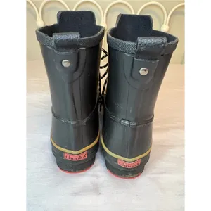 Chooka Classic Rain Duck Boots Black Lace Up Waterproof Women’s 8 thumbnail 5