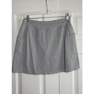 Kyodan‎ Active Skort Womens Size Large Gray Tennis Golf Skirt Pockets Sporty thumbnail 3