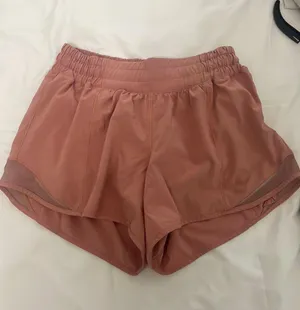 Lululemon Pink Savannah Hotty Hot Shorts 4” thumbnail 1