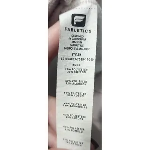 Fabletics Funnel Neck Hoodie Tunic Long Sleeve Athleisure Top,‎ M thumbnail 4