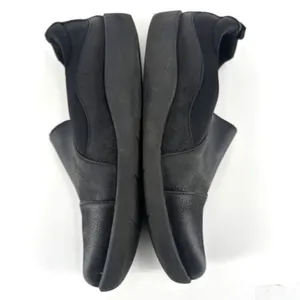 Clarks Sillian Holly black flats slip on shoes Cloudsteppers size 7.5‎ thumbnail 6