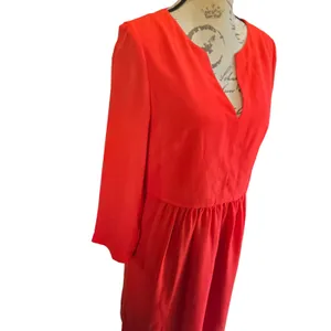 Anthropologie 4.Collective Dress 3/4 Sleeve Sheath Midi Dress‎ Women's Size 8 thumbnail 2