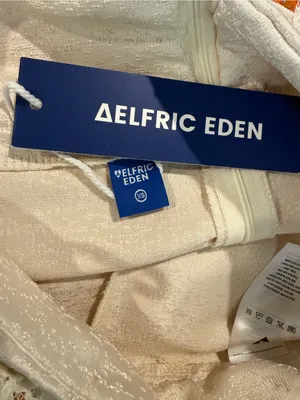 NWT Aelfric Eden Cream Lace Mini Skort Size XS thumbnail 3
