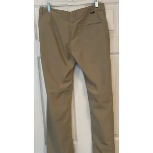 Patagonia Rock Craft Women's Pants Sz 10 Tan Roll Up‎ Climbing Trekking 40+UPF thumbnail 5