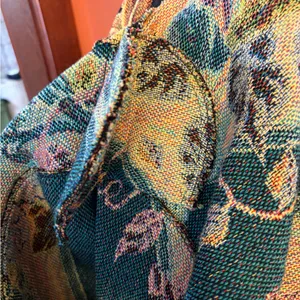 80’s vintage California style tapestry jacket Black Size M thumbnail 10