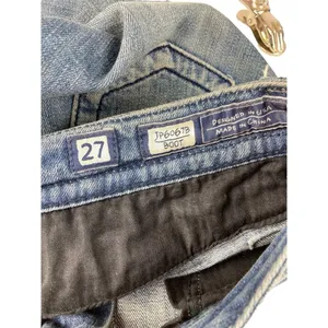 Miss Me Bootcut Womens Jeans Sz 27 Bling Rhinestone Distressed Denim Flap Pocket thumbnail 7