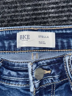 Buckle BKE Stella Slim Fit Low Rise Capri Cropped Stretch Jeans 28x24.5 ABK2817 thumbnail 8