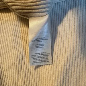 Aritzia Babaton‎ Cream Midi Dress Mock Neck Cut Out Open Back Large thumbnail 11