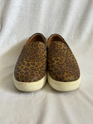 Dr. Scholl's Brown Leopard Slip thumbnail 4