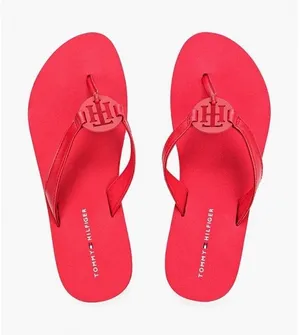 Tommy Hilfiger Women's‎ Pink Thong Flip Flops Sandals Size 9 B20 thumbnail 1