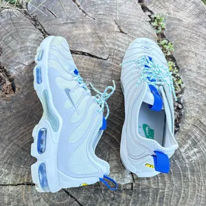 Nike Air Max Plus TN Ultra Platinum Grey Racer Blue AR4234-001 Men's Size 9.5 thumbnail 6