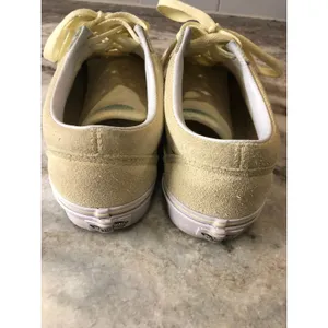 Women's size 8 Yellow Suede Vans Old Skool Casual Sneakers Shoes Skater Bloke thumbnail 4