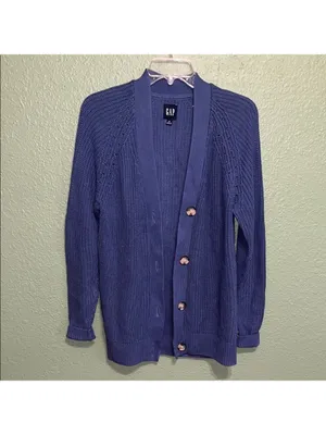 Vintage Gap Classic Cardigan Sweater cottagecore teachercore traditional preppy thumbnail 2