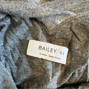 Bailey 44 Wool Blend Gray Mini Dress‎ thumbnail 6