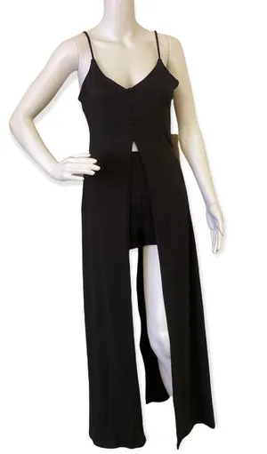 Blashe Cami Top & Short Set Black Size M thumbnail 1