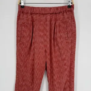 Anthropologie Red Space Dye Jogger Pants Size Small Boho‎ Lounge Casual Cotton thumbnail 4