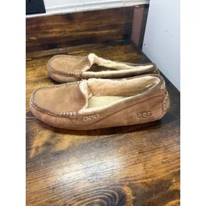 UGG Ansley Brown Chesnut‎ Loafer Women Size 10 thumbnail 2