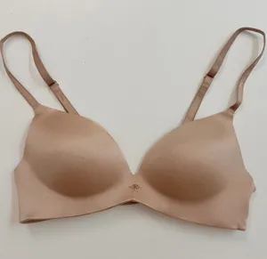 Victorias Secret So Obsessed No Wire Padded Molded Cups Bra Adjustable Nude Tan thumbnail 1