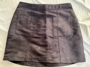 Old navy suede skirt size 10 thumbnail 1