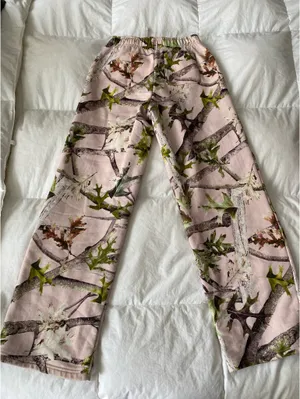 Pacsun Pink Camo Baggy Sweatpants thumbnail 5