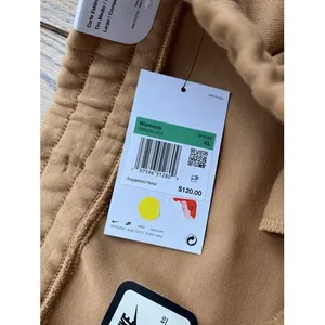 Nike Tech Fleece Joggers Size XL Womens Mid Rise Sportswear Flax Brown $120 thumbnail 3