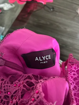 Alyce Paris Pink Homecoming Dress thumbnail 7