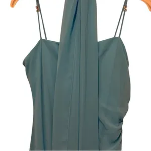 Dollar Blue Dress with Scarf Size L thumbnail 2