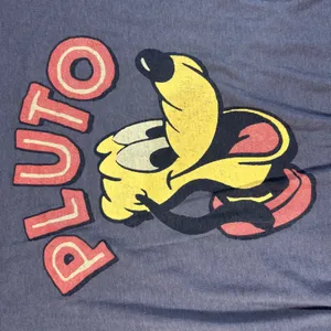 Torrid Disney Pluto Distressed Graphic T Shirt Gray Plus Size 2 18/20 2X thumbnail 3