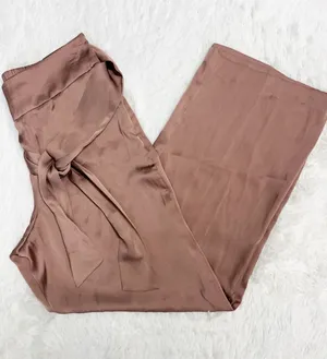 Express Wide Leg High Rise Pull-On Pants Size Medium Brown NWT thumbnail 1